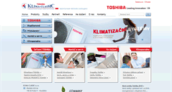Desktop Screenshot of klima-classic.cz